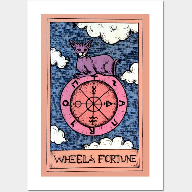 Wheel And Fortune Wall Art by dezintegracija